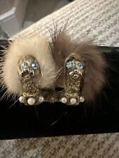 Vintage poodle brooch for sale  MELTON MOWBRAY