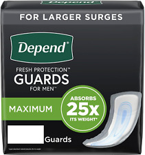 Depend incontinence guards for sale  Cleveland