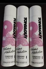 LOT OF 3- Toni and Guy Volume Addiction Conditioner, 8.5oz, used for sale  Shipping to South Africa