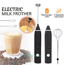 Batidor de café espumador de leche eléctrico mezclador de espuma agitador café segunda mano  Embacar hacia Mexico