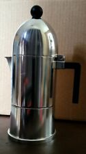 Vintage Alessi Stove Top Bullet Espresso Maker Aldo Rossi 1988 Aluminum for sale  Shipping to South Africa