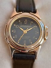 KATAMARAN - złoty zegarek damski 18k - kwarcowy - szwajcarski na sprzedaż  Wysyłka do Poland