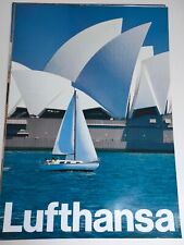 Poster lufthansa sidney gebraucht kaufen  Stadecken-Elsheim