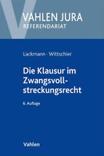 Klausur im zwangsvollstreckung gebraucht kaufen  Berlin