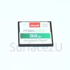 Tarjeta de memoria CF compacta Maxell MaxData 400x UDMA 32 GB GENUINA - envío rápido segunda mano  Embacar hacia Argentina