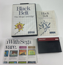 Faixa preta para Sega Master System SMS com manual e pôster TESTADO E FUNCIONANDO, usado comprar usado  Enviando para Brazil