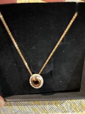 Swarovski necklace gold for sale  HUDDERSFIELD