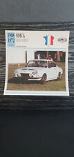 Simca 1200 coupe d'occasion  Franqueville-Saint-Pierre