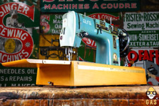 Máquina de costura semi industrial resistente Alfa operada à mão Sailmaker comprar usado  Enviando para Brazil