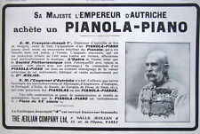 Publicité presse 1909 d'occasion  Longueil-Sainte-Marie