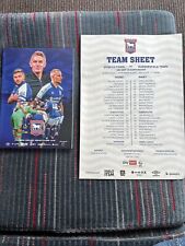 ipswich town programmes for sale  CRAWLEY