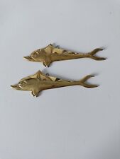 Brass dolphins wall for sale  MANCHESTER