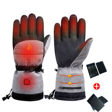 1 par de guantes eléctricos con calefacción impermeables (guantes grises y caja de baterías) segunda mano  Embacar hacia Argentina