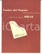 1952 milano teatro usato  Milano