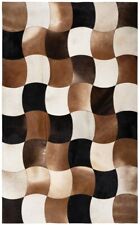 Cowhide patchwork rug for sale  LONDON