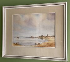 Signed framed watercolour for sale  WOLVERHAMPTON