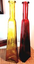 Bottiglie vintage vetro usato  Potenza