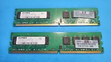 Memoria RAM de escritorio Elpida 2 GB (2x1 GB) 2Rx8 PC2-5300 DDR2-667 HP 377726-888 segunda mano  Embacar hacia Argentina