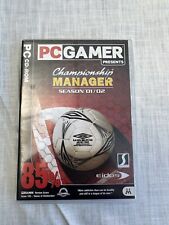 Championship Manager: Season 01/02 PC Game Football Manager comprar usado  Enviando para Brazil