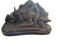 Bronze marble boar for sale  WHITBY