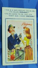 Postal de cómic de Bamforth década de 1940 botella de perfume QUIZÁS para 30/- Quiero estar seguro segunda mano  Embacar hacia Argentina