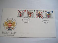 Używany, Wielka Brytania College of Arms 1984 FDC pm Derby na sprzedaż  Wysyłka do Poland