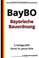 Bayerische bauordnung auflage gebraucht kaufen  Berlin