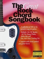 The Great Rock Chord Songbook (Big Guitar Chord S... by DIVERS AUTEURS Paperback, usado comprar usado  Enviando para Brazil