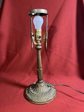 Used, Vintage PBL & G Co Cast Iron Table Lamp Light Adjustable Top  for sale  Shipping to South Africa
