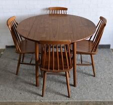 danish round dining table for sale  BURNLEY