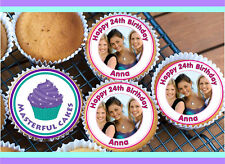 Personalised photo cupcake for sale  SANDWICH