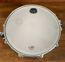 Used, Mapex Snare Drum Remo UX Head #109504 Polished 14" x 4" for sale  Shipping to South Africa