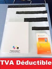 enveloppe plastique blanches opaque vad formats: A5 A4 A3 A3++ de 10 à 1000 ex d'occasion  Expédié en Belgium