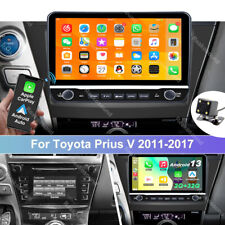 Câmera de rádio estéreo carro 2+32G Carplay para 2012-17 Toyota Prius V Plus Alpha Android, usado comprar usado  Enviando para Brazil