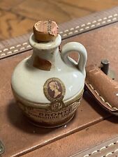 Mini botella de licor vintage BRONTE Yorkshire con sello fiscal vacía segunda mano  Embacar hacia Argentina