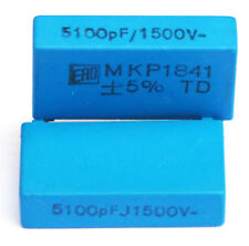 8 peças 5.1nF 1500V ERO MKP1841 5% capacitor polipropileno MKP 1841 5100pF 5n1 comprar usado  Enviando para Brazil