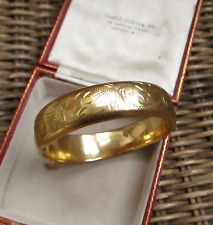 Used, LOVELY VINTAGE ROLLED GOLD BANGLE 20gm for sale  Shipping to South Africa