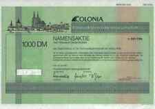 Colonia konzern versicherung gebraucht kaufen  Bayreuth