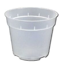 Plastic pots transparent for sale  Shipping to Ireland