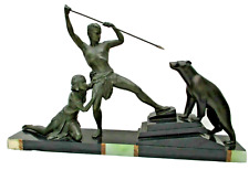 Sculpture chasseur ours d'occasion  Saint-Pierre-Quiberon