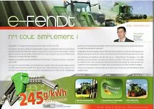 Brochure tracteur fendt d'occasion  Chailles