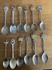 Souvenir teaspoons places for sale  WARLINGHAM