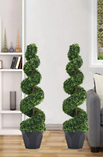 Artificial spiral topiary for sale  SWINDON