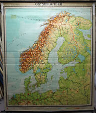 Karte skandinavien vintage gebraucht kaufen  Berghülen