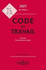 Code travail 2021 d'occasion  France
