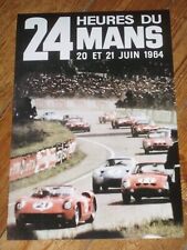 Affiche 24h heures d'occasion  Le Mans