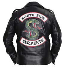 Used, Riverdale Southside Serpents Men's Leather Biker Jacket for sale  Shipping to South Africa