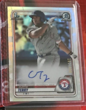 2020 Curtis Terry Bowman Chrome 101/499 AUTO RC for sale  Shipping to South Africa