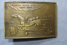Vintage brass buckle for sale  Cody