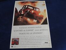 Publicité automobile jeep d'occasion  Saint-Cyr-sur-Mer
